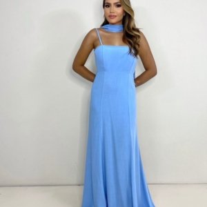 Vestido Lina - Azul Serenity - Image 4