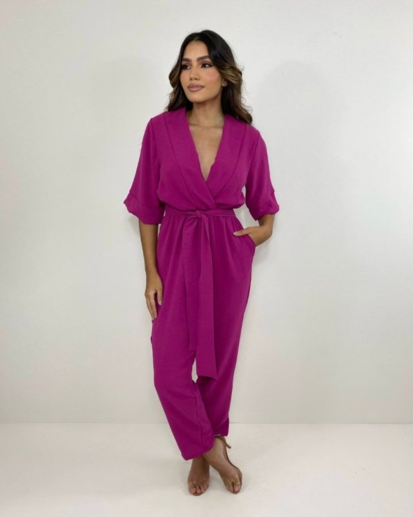 Macacão Rubia - Fúcsia