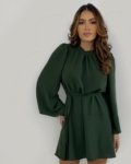 Vestido Pandora – Verde Militar