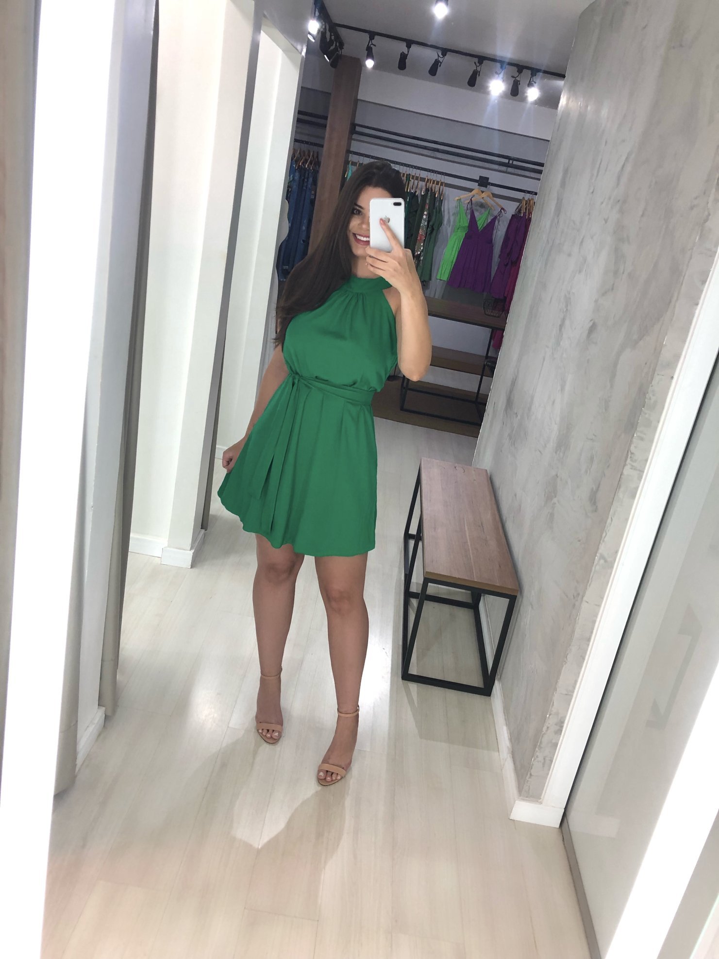 Vestido Daiane - Verde Bandeira - Image 3