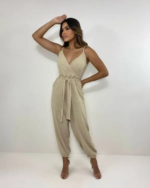 Macacão Sônia - Nude