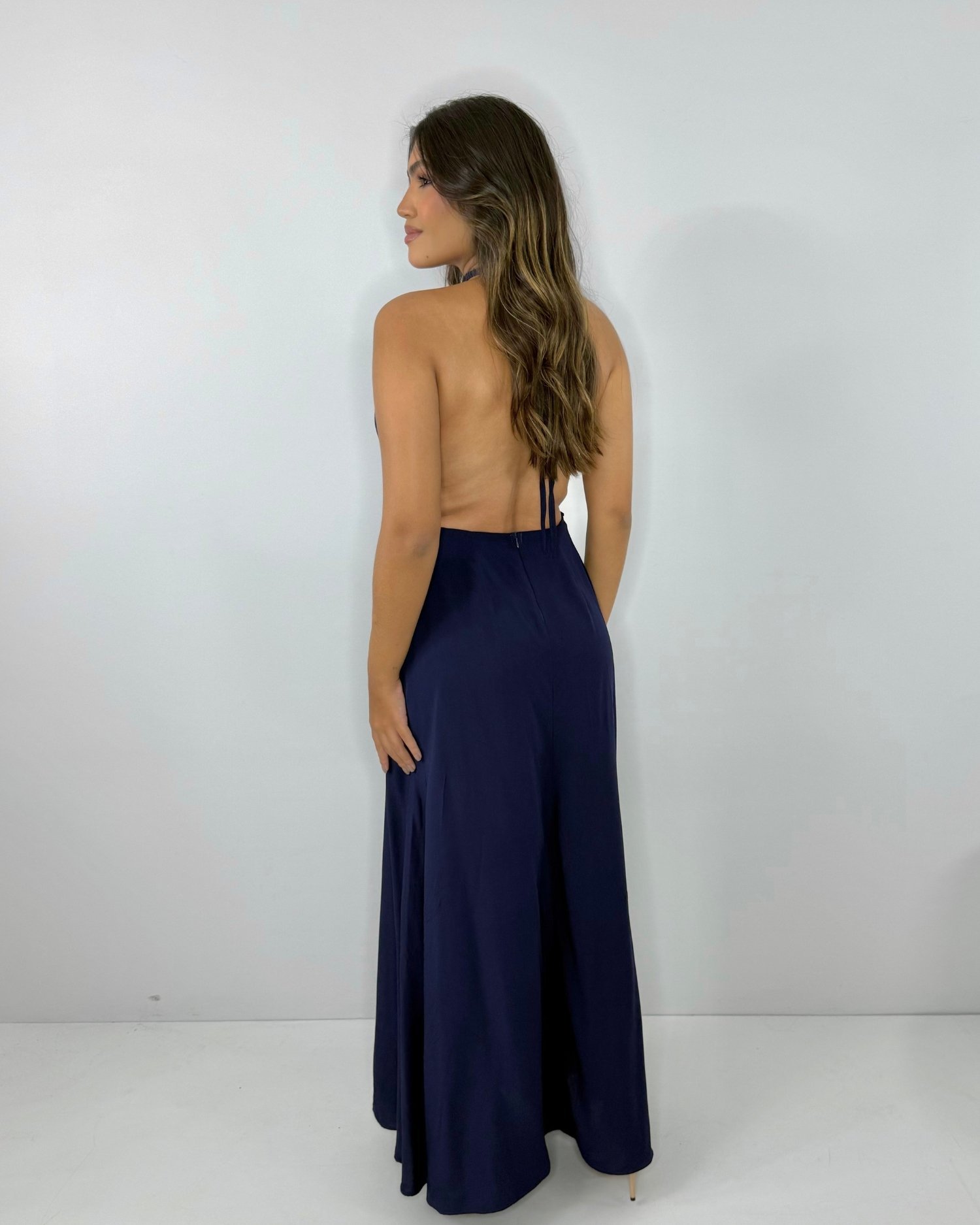 Vestido Victória - Azul Marinho - Image 7