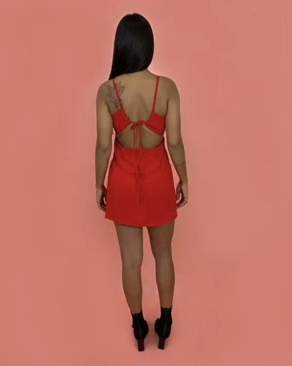 Vestido Elisângela - Vermelho