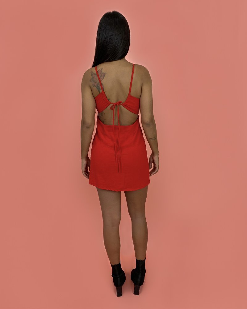 Vestido Elisângela - Vermelho - Image 4