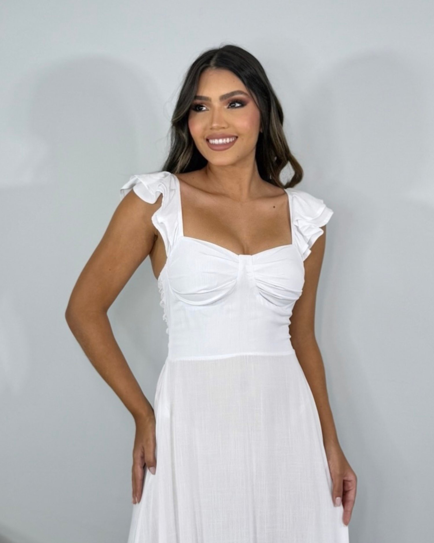 Vestido Isla - Branco - Image 5