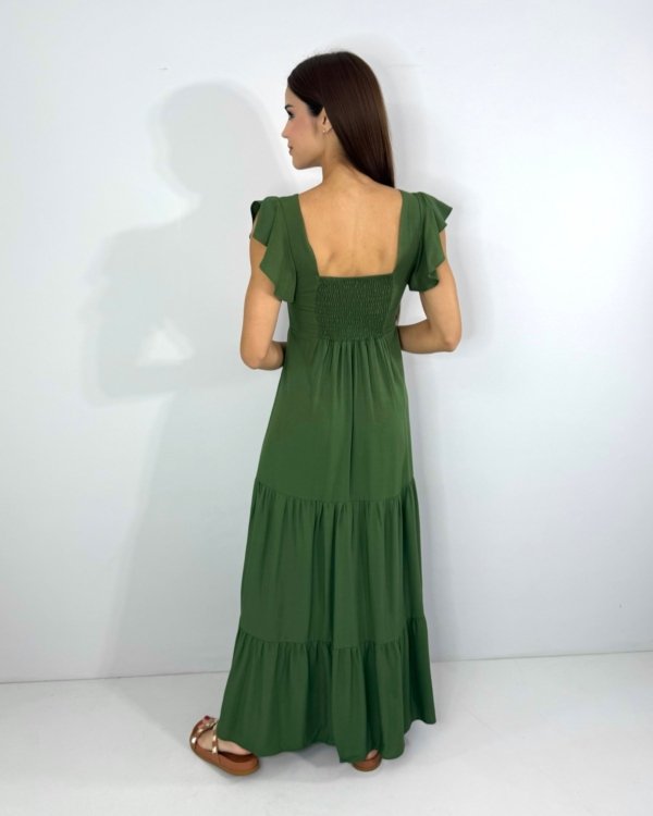 Vestido Tita - Verde Militar