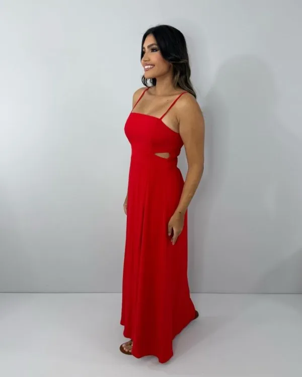 Vestido Babi - Vermelho
