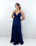 Vestido Sophia – Azul Marinho