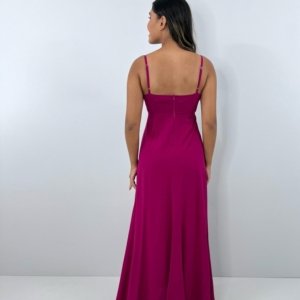 Vestido Eliana - Cereja - Image 3