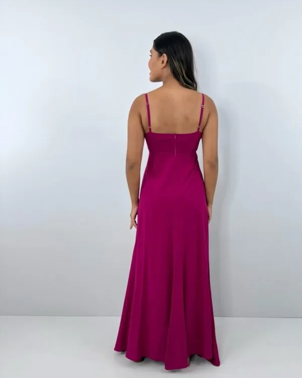 Vestido Eliana - Cereja