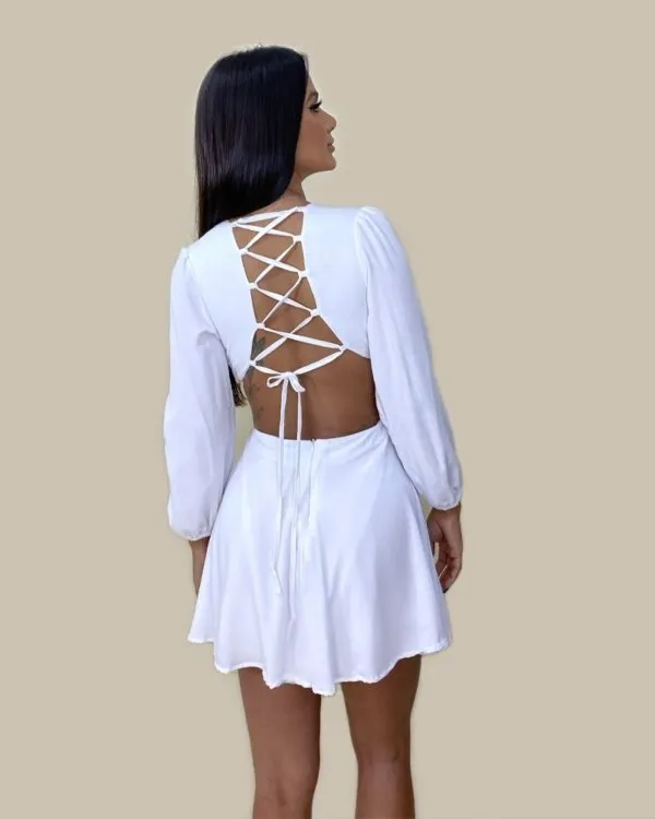 Vestido Leona - Branco
