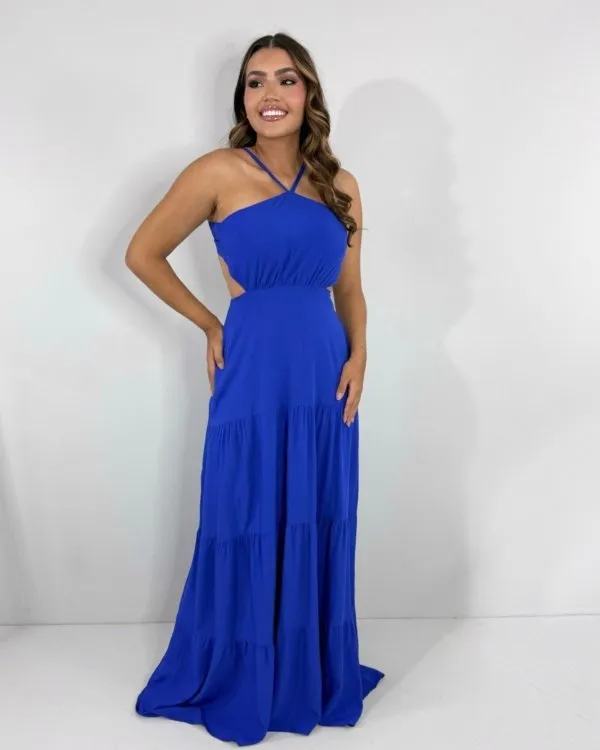 Vestido Ayla - Azul Royal