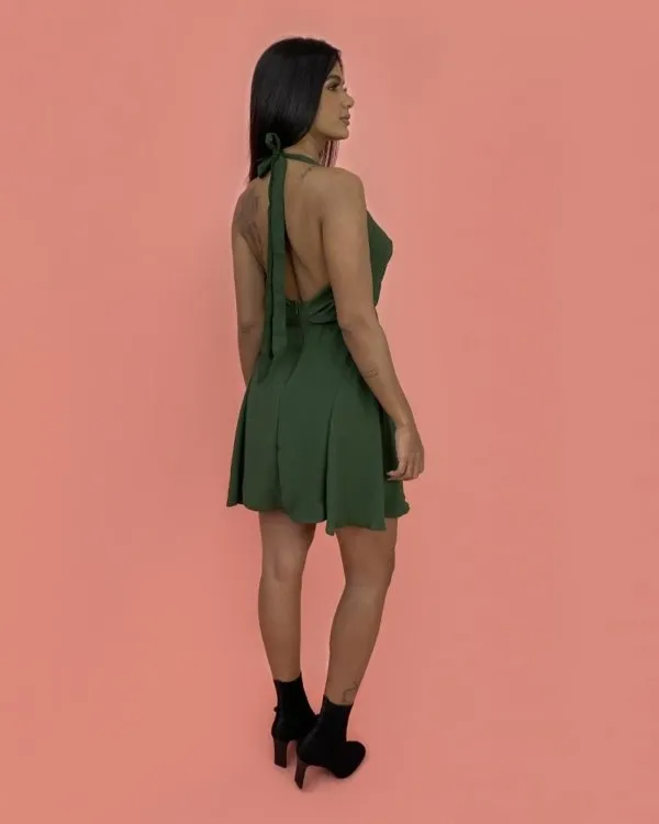Vestido Josy - Verde Militar