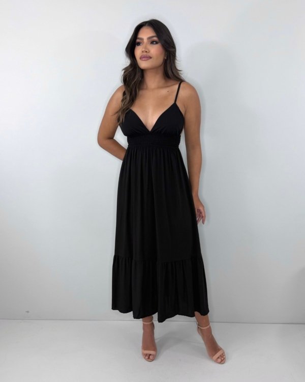 Vestido Beatriz - Preto