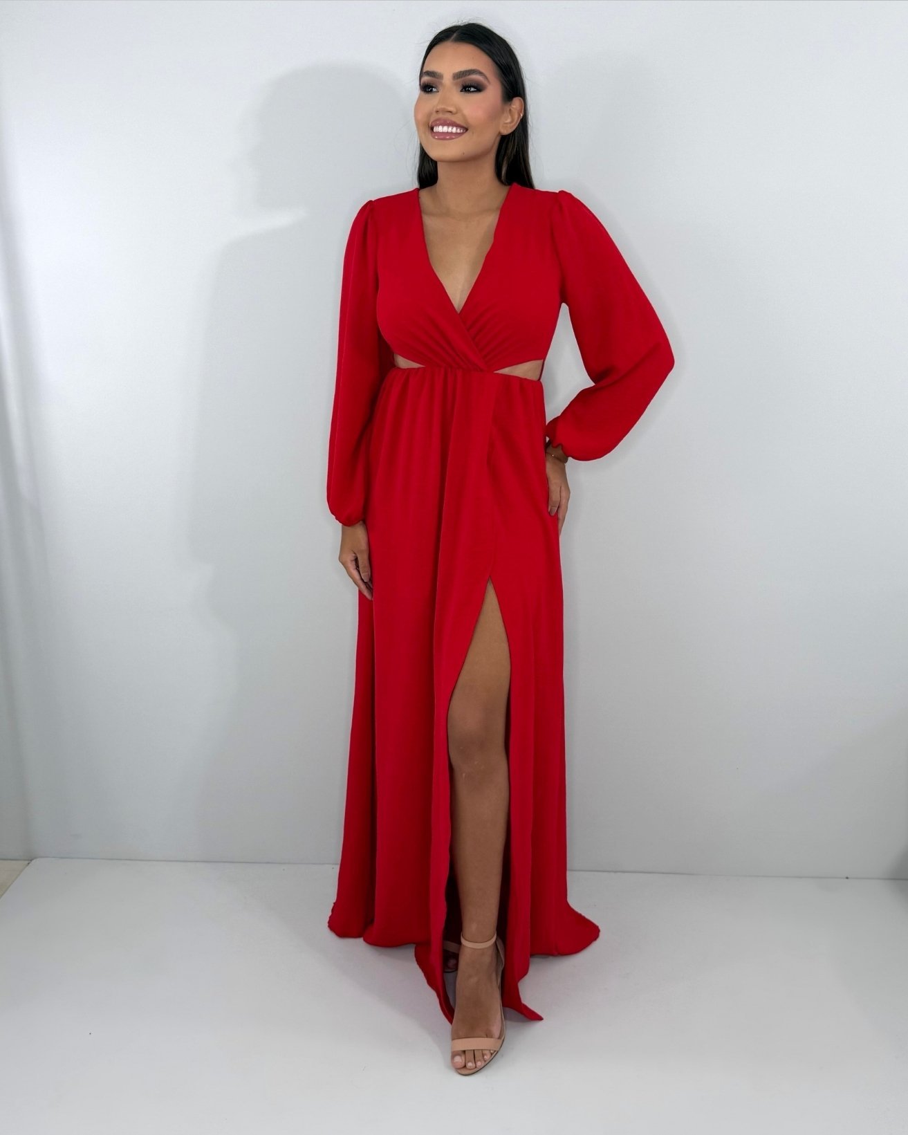 Vestido Magda - Vermelho - Image 2