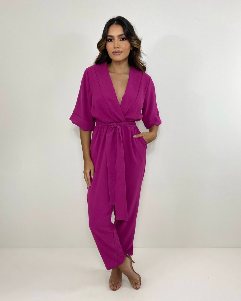 Macacão Rubia - Fúcsia