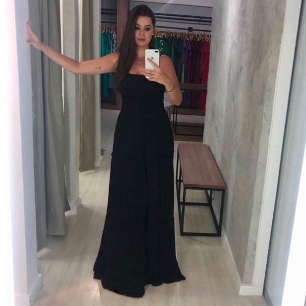 Vestido Gabriela - Preto