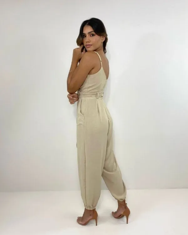 Macacão Sônia - Nude