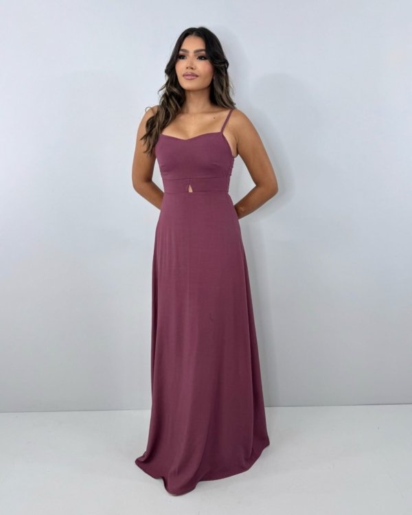 Vestido Lanna - Marrom