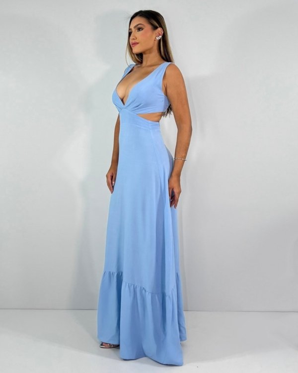 Vestido Miranda - Azul Serenity