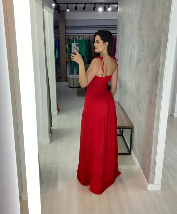 Vestido Gabriela - Vermelho
