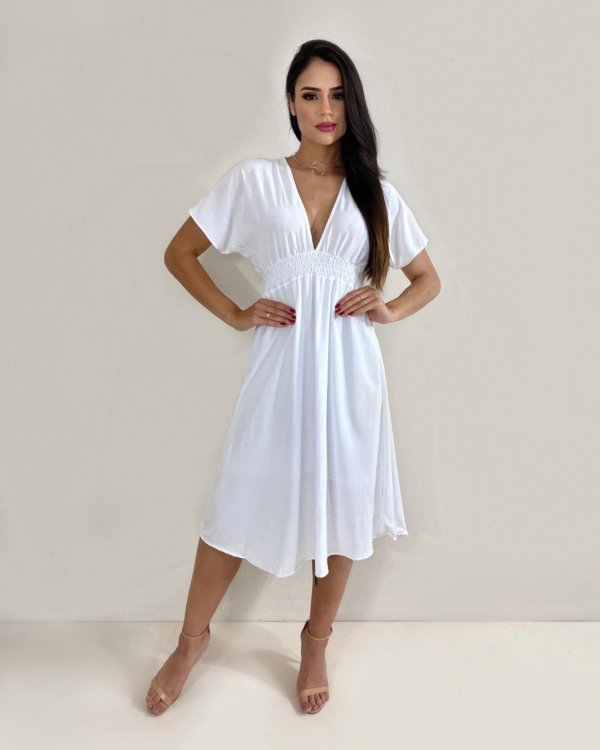 Vestido Marcela - Branco