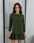 Vestido Guida – Verde Militar
