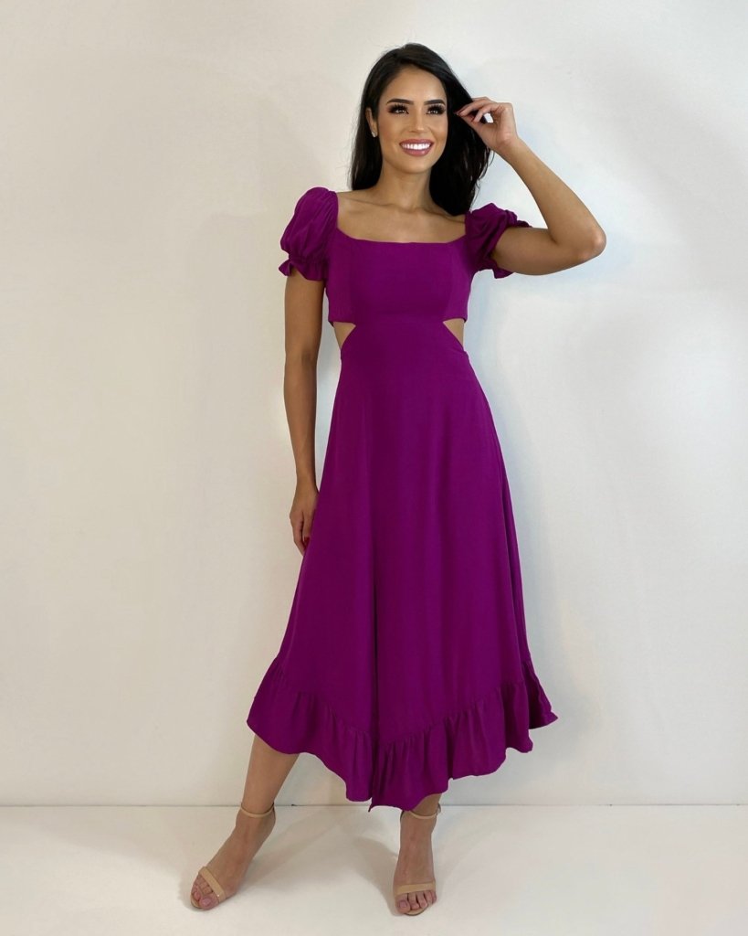 Vestido Jasmin - Roxo