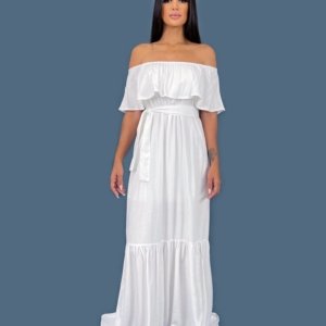 Vestido Luíza - Branco - Image 1