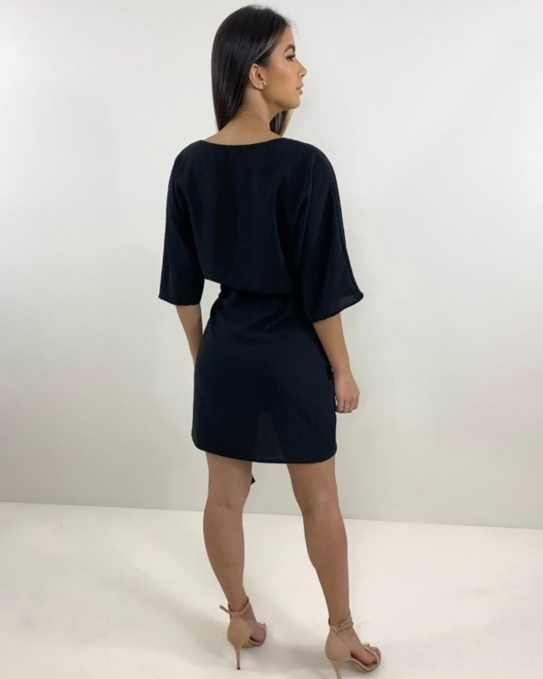 Vestido Maristela - Preto