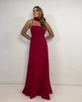 Vestido Lina – Marsala