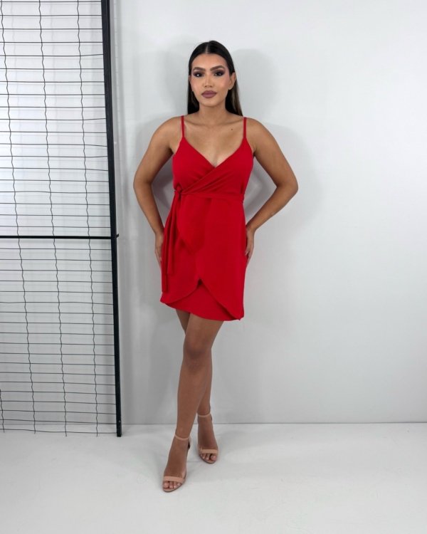 Vestido Anastasia - Vermelho