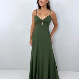 Vestido Eliana - Verde Militar - Image 4