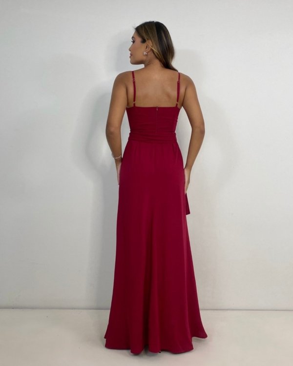 Vestido Lina - Marsala