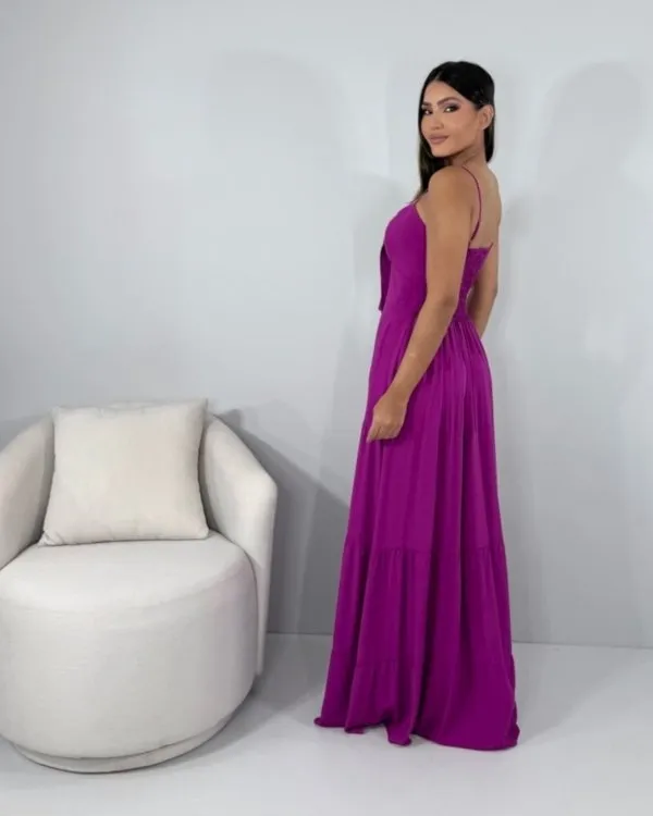 Vestido Camila - Fúcsia