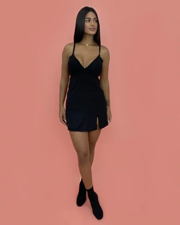 Vestido Elisângela - Preto