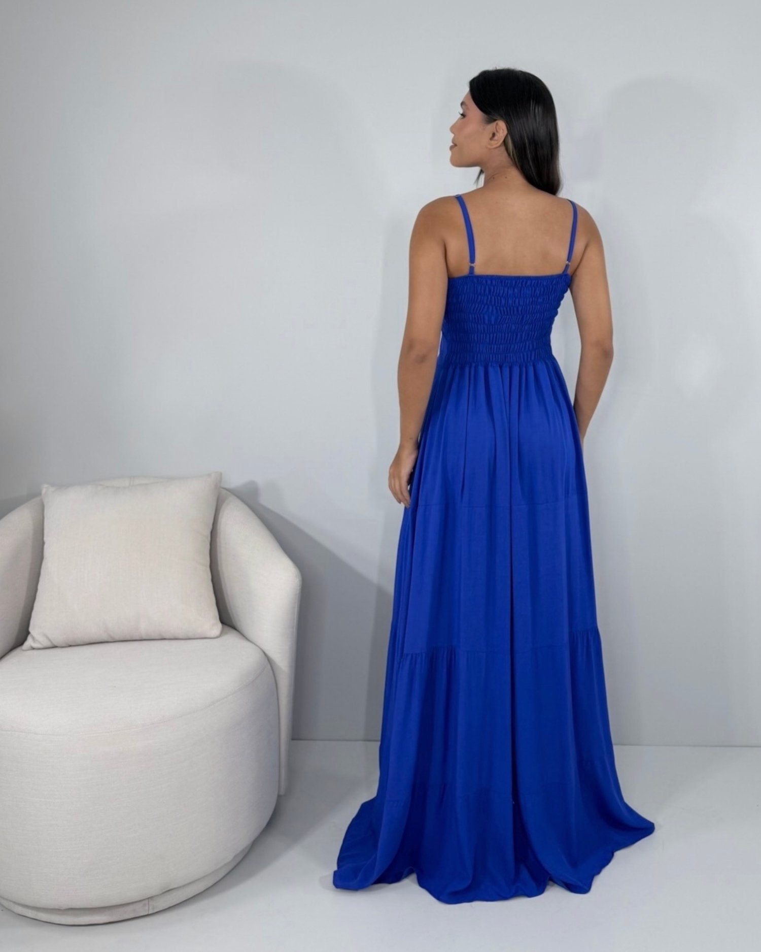 Vestido Camila - Azul Royal - Image 2