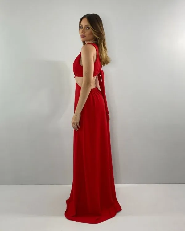 Vestido Emma - Vermelho