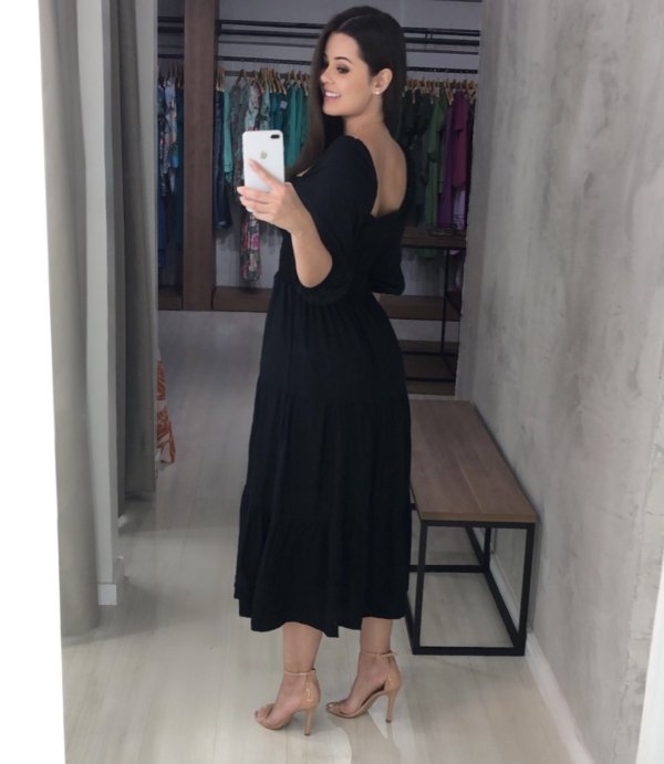 Vestido Juliana - Preto