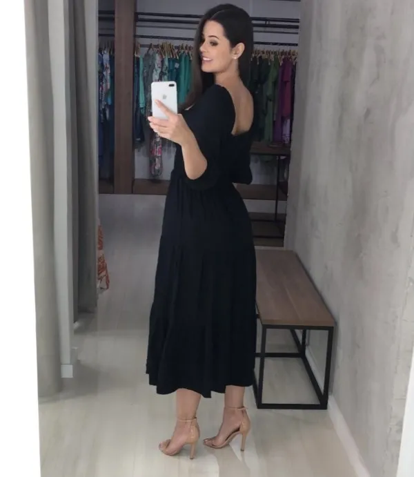 Vestido Juliana - Preto