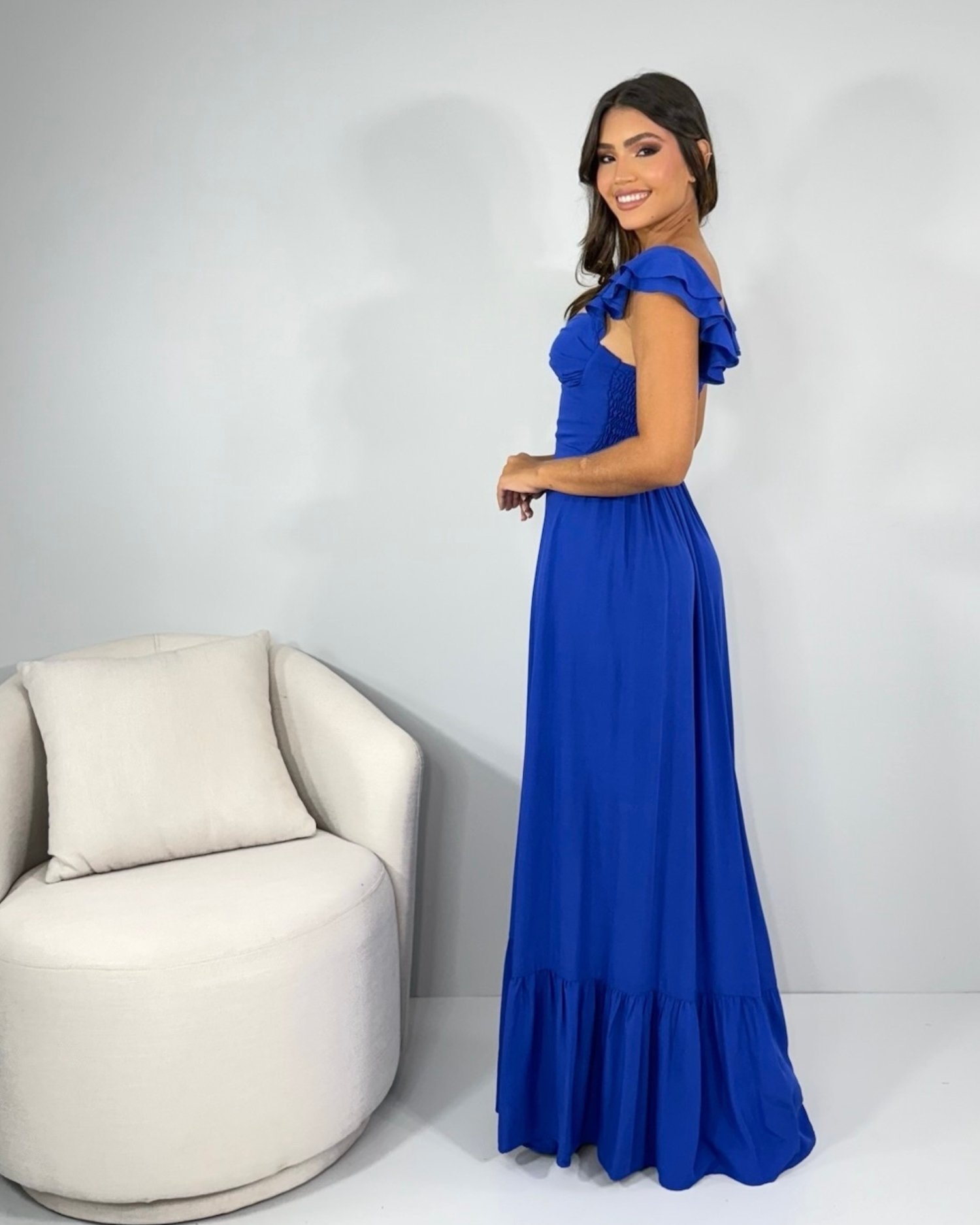 Vestido Isla - Azul Royal - Image 8