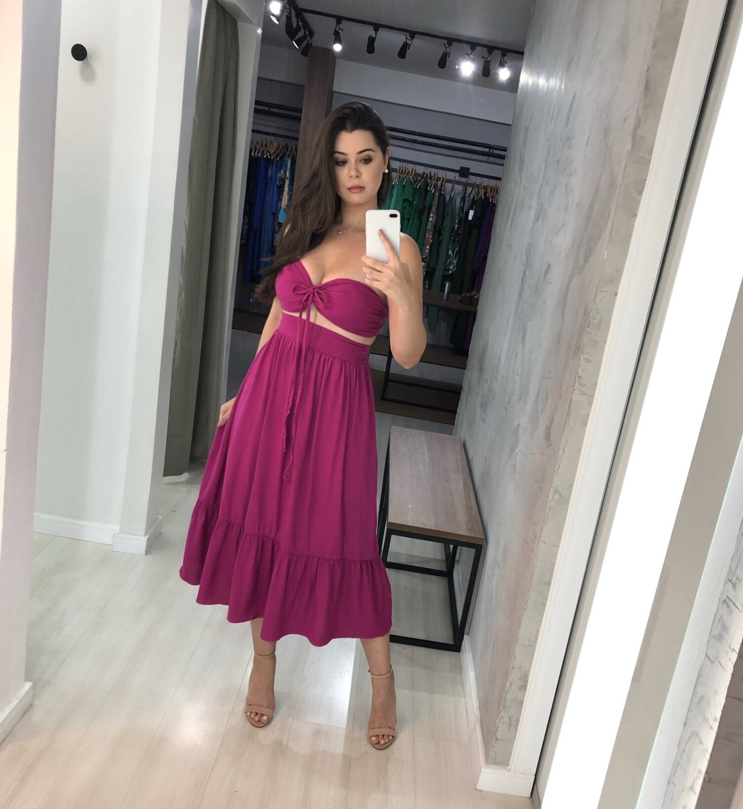 Conjunto Maria Eduarda - Fúcsia - Image 1