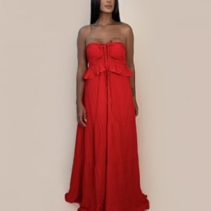 Vestido Marcy - Vermelho - Image 2