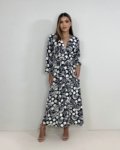 Vestido Clara – Estampa Banana