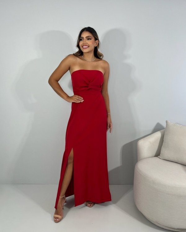 Vestido Maya - Vermelho