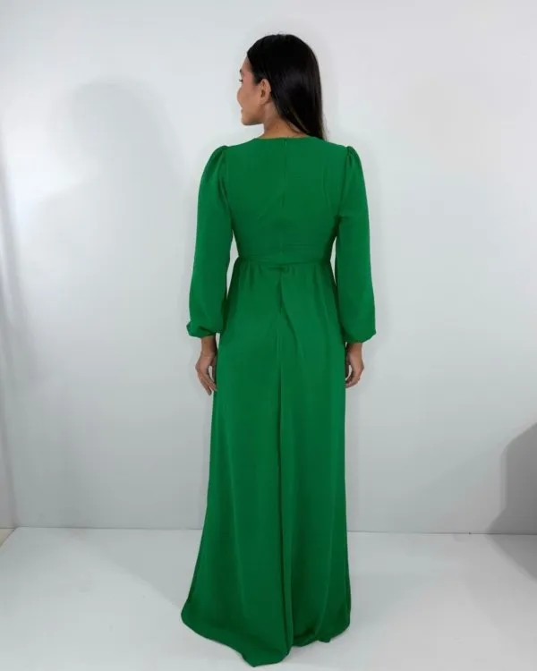 Vestido Magda - Verde Bandeira