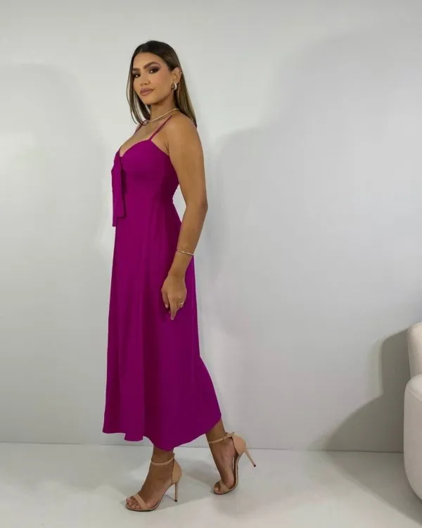 Vestido Karita - Fúcsia