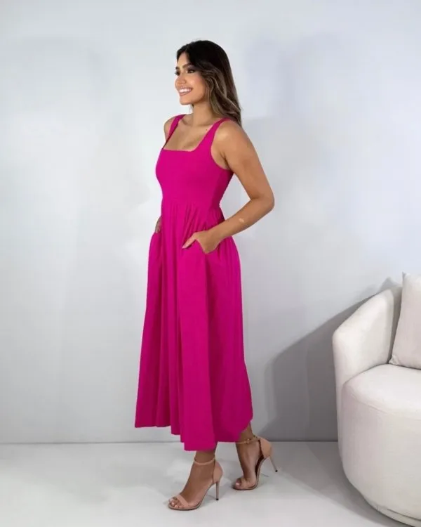 Vestido Samanta - Pink