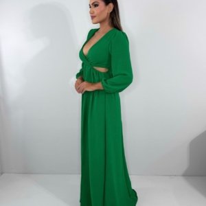Vestido Magda - Verde Bandeira - Image 4
