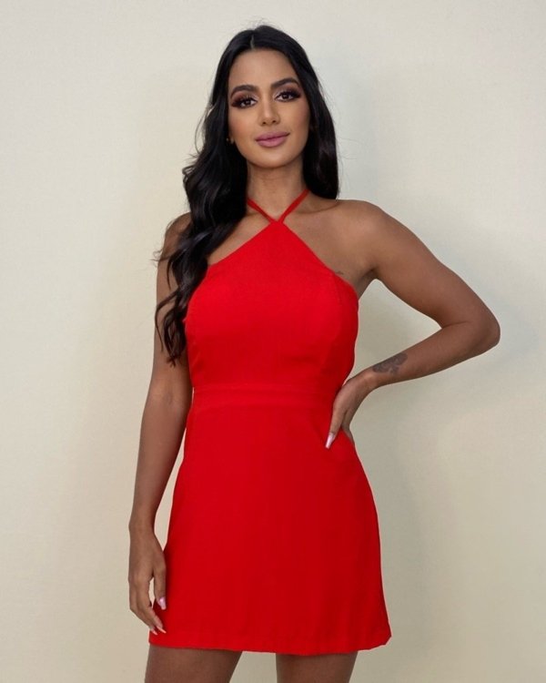 Vestido Iara - Vermelho